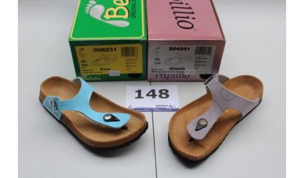 2 paar div sandalen PAPILLIO en BETULA, m35